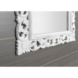 Sapho Scule & Samblung lustro 80x150 cm prostokątne rama biały IN328