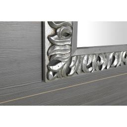 Sapho Zeegras lustro 70x100 cm prostokątne rama srebrny IN432