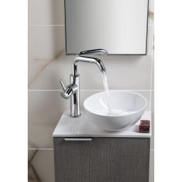 Sapho Latus X szafka 39,4 cm podumywalkowa wisząca dąb srebrny LT110-1111