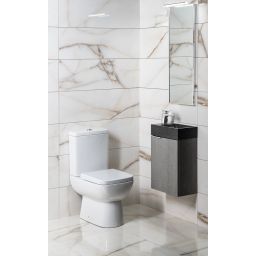 Sapho Latus X szafka 39,4 cm podumywalkowa wisząca dąb srebrny LT110-1111