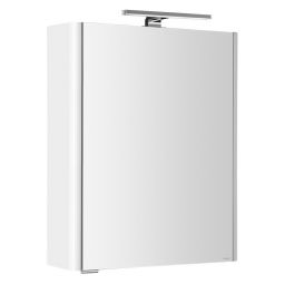 Sapho Lucie szafka 55 cm lustrzana z oświetleniem LED wisząca biały LU055-0030