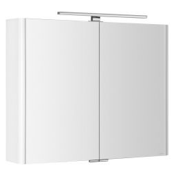 Sapho Lucie szafka 86 cm lustrzana z oświetleniem LED wisząca biały LU085-0030