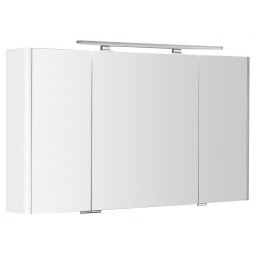 Sapho Lucie szafka 126 cm lustrzana z oświetleniem LED wisząca biały LU125-0030