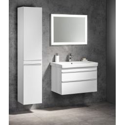 Sapho Luminar lustro 60x80 cm z oświetleniem LED rama chrom NL557