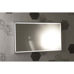Sapho Luminar lustro 90x50 cm z oświetleniem LED rama chrom NL559