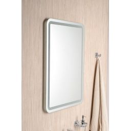 Sapho Nyx lustro 60x80 cm prostokątne z oświetleniem LED NY060