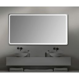 Sapho Nyx lustro 120x60 cm prostokątne z oświetleniem LED NY120