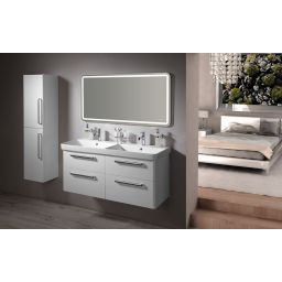 Sapho Nyx lustro 120x60 cm prostokątne z oświetleniem LED NY120