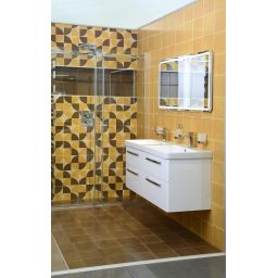 Sapho Nyx lustro 120x60 cm prostokątne z oświetleniem LED NY120