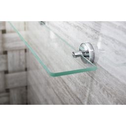 Sapho X-Round uchwyt do półki 5,5 cm zestaw 2 szt chrom XR009