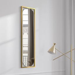 Styler Marbella lustro prostokątne 132x37 cm złote LU-12348