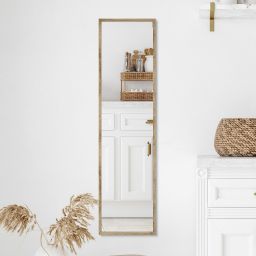 Styler Floryda lustro prostokątne 122x32 cm dąb LU-12364