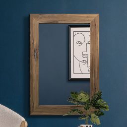 Styler Jyvaskyla lustro prostokątne 86x60 cm rama truflowa LU-12327