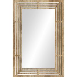 Styler Ornament Irene lustro prostokątne 60x40 cm drewno LU-12317