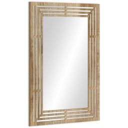 Styler Ornament Irene lustro prostokątne 60x40 cm drewno LU-12317