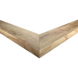 Styler Jyvaskyla lustro 148x56 cm prostokątne rama dąb LU-12404