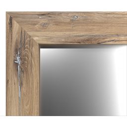 Styler Jyvaskyla lustro 148x56 cm prostokątne rama truflowa LU-12451