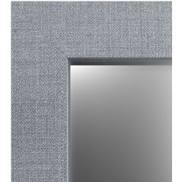 Styler Jyvaskyla lustro 148x56 cm prostokątne rama szaro-niebieskie płótno LU-12452