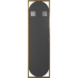 Styler Marbella lustro prostokątne 132x37 cm złote LU-12348