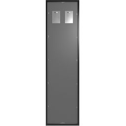 Styler Floryda lustro prostokątne 122x32 cm czarne LU-12361