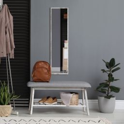 Styler Floryda lustro prostokątne 122x32 cm shabby LU-12363