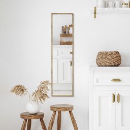 Styler Floryda lustro prostokątne 122x32 cm dąb LU-12364