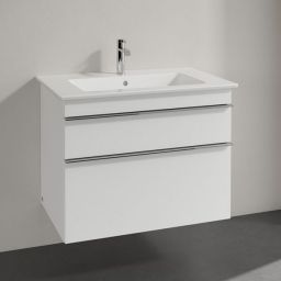 Villeroy & Boch Venticello szafka 75,3 cm podumywalkowa wisząca white matt A92501MS