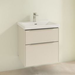 Villeroy & Boch Subway 3.0 szafka 57,2 cm podumywalkowa wisząca cashmere grey C57800VN