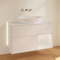 Villeroy & Boch Finion szafka 100x50,1x60,3 cm podumywalkowa wisząca biała GA21GFGF