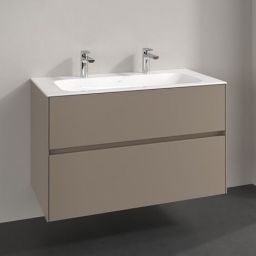 Villeroy & Boch Collaro szafka 99,6x49,8x60,3 cm podumywalkowa wisząca Taupe C13900VM