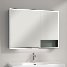 Villeroy & Boch My View+ szafka 100x16,8x75 cm z lustrem Soft Green B48110AF