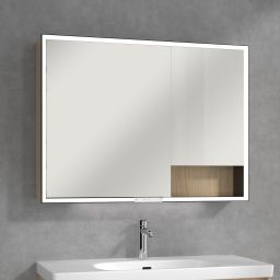 Villeroy & Boch My View+ szafka 100x16,8x75 cm z lustrem Nordic Oak B48110VJ