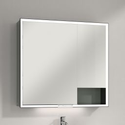Villeroy & Boch My View+ szafka 80x16,8x75 cm z lustrem Soft Green B48180AF