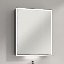 Villeroy & Boch My View+ szafka 60x16,8x75 cm z lustrem lewa aluminium B4816L00