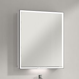 Villeroy & Boch My View+ szafka 60x16,8x75 cm z lustrem lewa Pure White B4816LVF