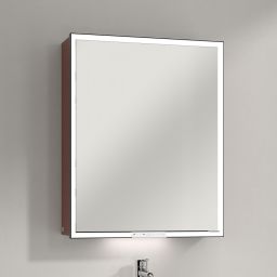 Villeroy & Boch My View+ szafka 60x16,8x75 cm z lustrem lewa Wine Red B4816LAH