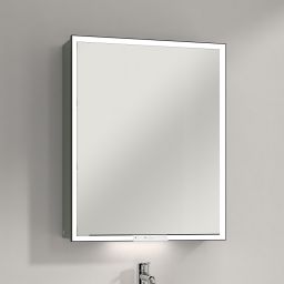 Villeroy & Boch My View+ szafka 60x16,8x75 cm z lustrem prawa Soft Green B4816RAF