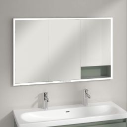 Villeroy & Boch szafka 120x16,8x75 cm z lustrem  Soft Green A48212AF