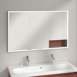 Villeroy & Boch My View+ szafka 120x16,8x75 cm z lustrem Wine Red A48212AH