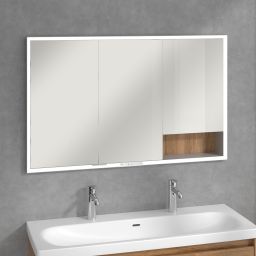 Villeroy & Boch My View+ szafka 120x16,8x75 cm z lustrem Dąb Kansas A48212RH