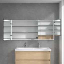 Villeroy & Boch My View+ szafka 160x16,8x75 cm z lustrem do zabudowy Nordic Oak A48216VJ