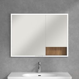Villeroy & Boch My View+ szafka 100x16,8x75 cm z lustrem oak kansas A48210RH