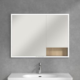 Villeroy & Boch My View+ szafka 100x16,8x75 cm z lustrem nordic oak A48210VJ