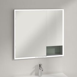 Villeroy & Boch My View+ szafka 80x16,8x75 cm z lustrem soft green A48280AF