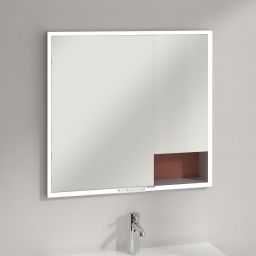 Villeroy & Boch My View+ szafka 80x16,8x75 cm Wine Red A48280AH