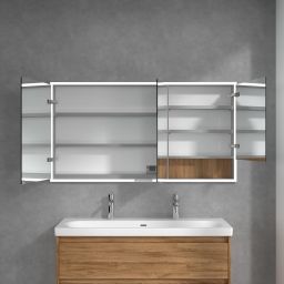Villeroy & Boch My View+ szafka 140x16,8x75 cm z lustrem do zabudowy Oak Kansas A48214RH