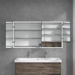 Villeroy & Boch My View+ szafka 140x16,8x75 cm z lustrem do zabudowy Stone Oak A48214RK