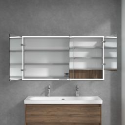 Villeroy & Boch My View+ szafka 140x16,8x75 cm z lustrem do zabudowy Arizona Oak A48214VH