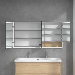 Villeroy & Boch My View+ szafka 140x16,8x75 cm z lustrem do zabudowy Nordic Oak A48214VJ