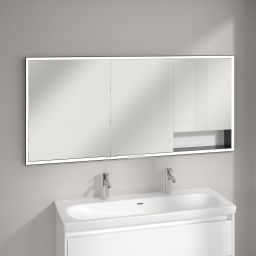 Villeroy & Boch My View+ szafka 160x16,8x75 cm z lustrem biała B48216VF